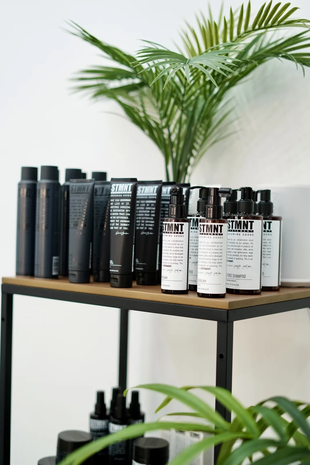 Productos de peluquería masculina STMNT en Barber Legend